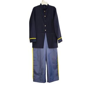 Incharacter Costumes Civil War Soldier size 12 hat suit belt